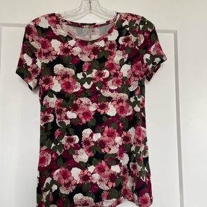 Banana Republic floral shirt
